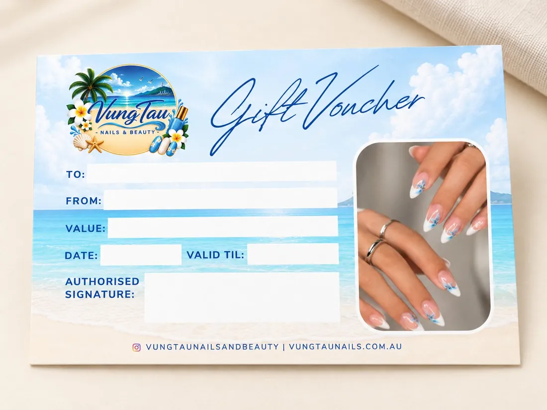 Vung Tau Nails & Beauty gift voucher